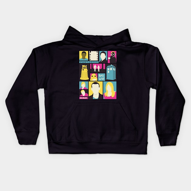 The Ninth Doctor Kids Hoodie by William Henry Design